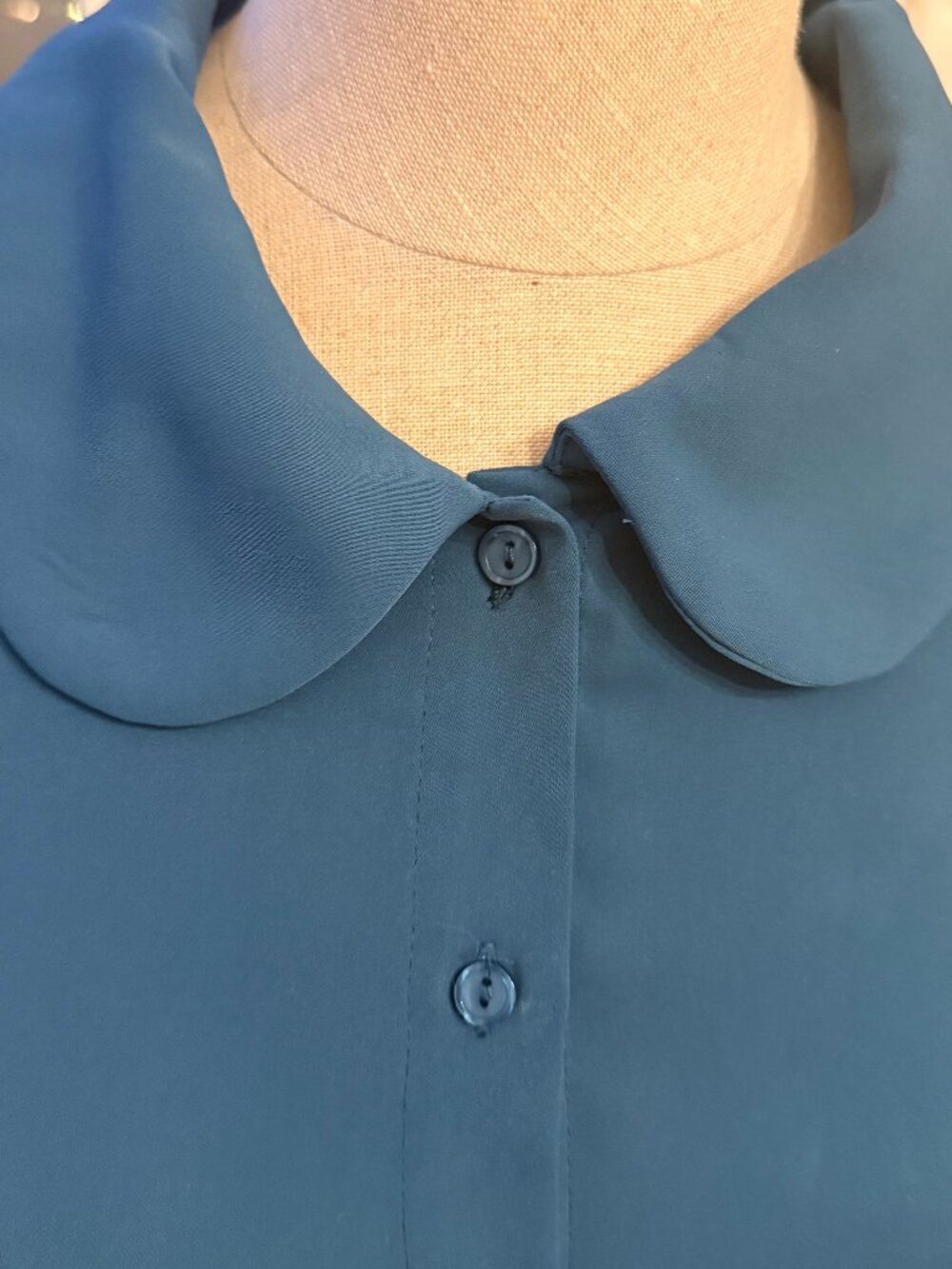 Dusty Blue boutique blouse